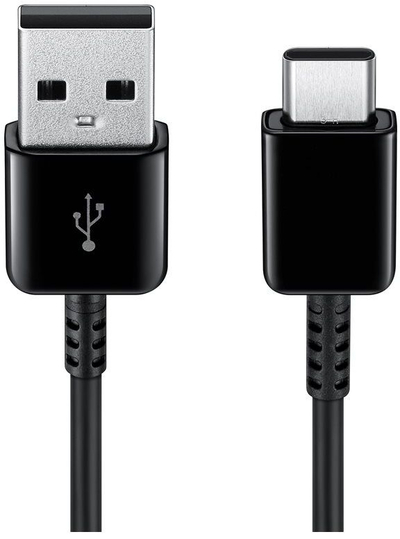 Kabllo Samsung USB-A - USB-C, 1.5 m, e zezë