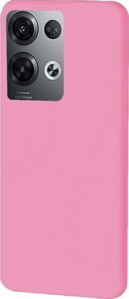 Këllëf telefoni Oppo Reno 8 Pro, mat, rozë e çelët
