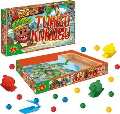 Lojë shkathtësie Alexander Turbo Coconuts, për kalamaj 5+, shumëngjyrëshe