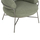 Kolltuk Trudi 84x79x76Hcm (HM8639.27), gjelbër/ argjendtë