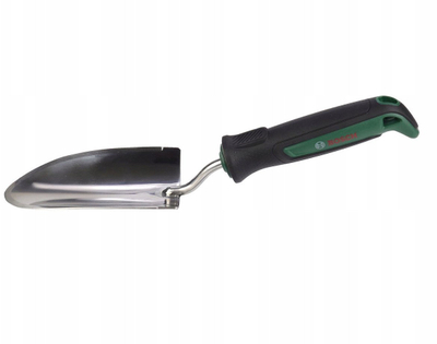 Lopat dore Bosch Garden Hand Trowel, çelik inoks, dorezë e rehatisme, jeshile