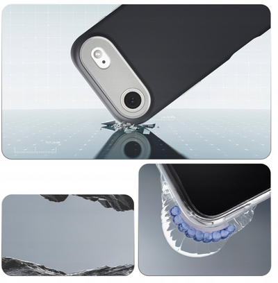 Kapak telefoni Spigen Caseology Nano Pop MagSafe, për iPhone 17 Air iPhone 17 Pro, i zi