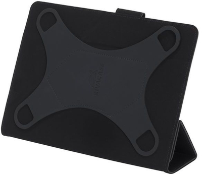 Këllëf tabletë RivaCase 3137, universal 10.1", lëkurë PU, i zi