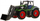 Lodër traktor me telekomandë RC Agrimotor, shkallë 1:28, me rimorkio, jeshil me të kuqe