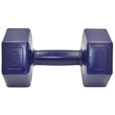 Set hantllash Enero, 2x6 kg, gjithsej 12 kg, blu e errët