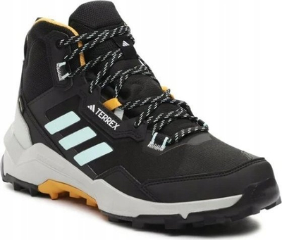 Këpucë mali Adidas Terrex AX4 Mid GTX, që s’i fut uji, me taban Continental, të zeza