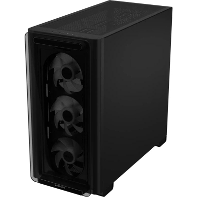 Kuti PC Asus A23 Plus, micro ATX, ARGB, e zezë