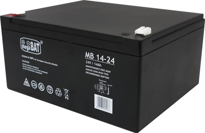 Bateri VRLA Megabat MB 14-24, 12V, 14Ah, gri