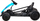 Go kart elektrik Ramiz FX1 Drift Master, për fëmijë, funksion drift, blu