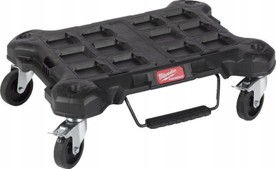 Karrocë transporti Milwaukee Packout, 610x480 mm, 113 kg, e zezë