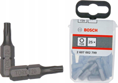 Koka kaçavide Bosch EXH T20 x 25mm, 25 copë