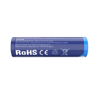 Bateri rikarikueshme XTAR 18650, Li-ion 3300mAh, 3.6V, blu