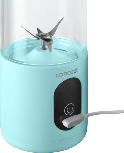 Блендер Concept SM4002 Smoothie FitMaker, 315W, 0.58L, сина боја