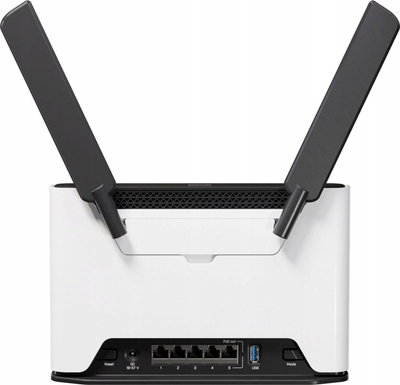 Ruter Mikrotik Chateau PRO Ax, Wi‑Fi 6, 4x4 MIMO, gri e bardhë