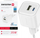Karikues muri Swissten GaN, 1x USB C 35W PD, 1x USB A 27W, i bardhë