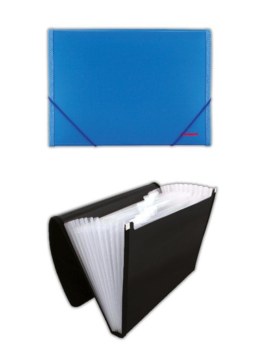Досие Penmate Briefcase, 12 прегради, формат A4, сина