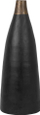 Vazo dekorative EMONA Ceramic Black, qeramike, e gjatë, e zezë