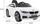 Makina elektrike për kalamaj BMW 6 GT, 105 x 66 cm, deri 30 kg, e bardhë