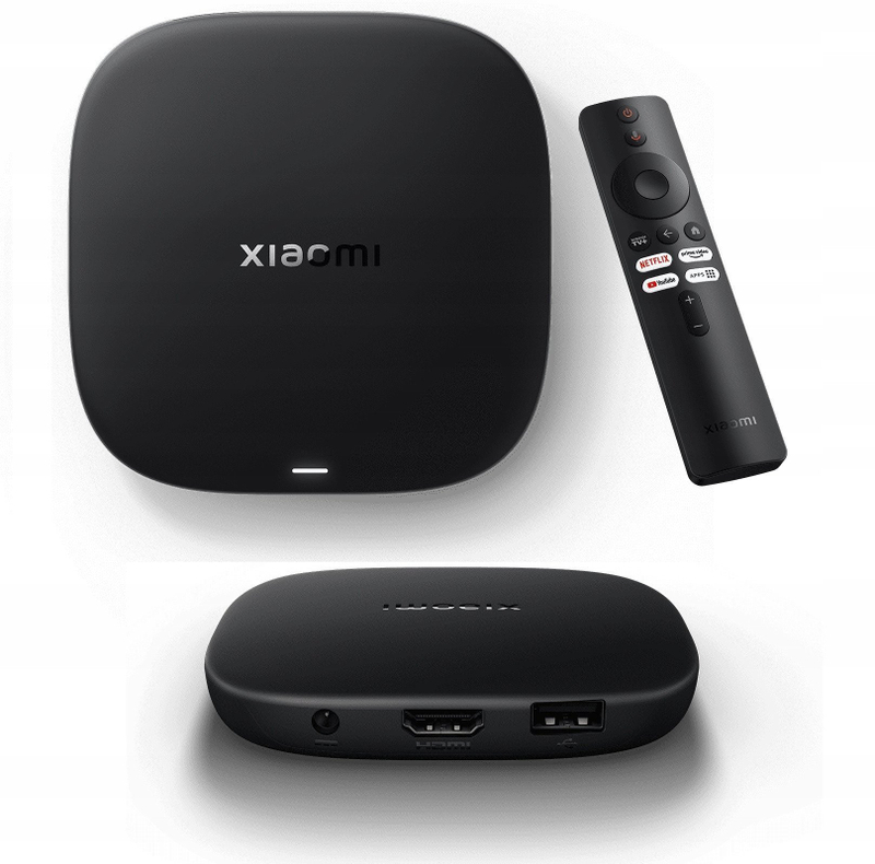 Box televiziv Xiaomi TV Box S 3rd Gen, 4K, WiFi, i zi