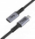 Kabllo zgjatëse USB Microconnect USB3.2CC1EX, USB4 Gen 2x2, 1 m, e zezë