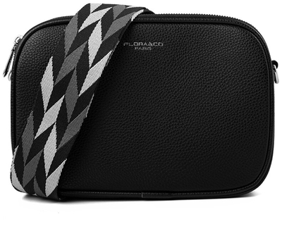 Çantë krahu për femra FLORA & CO mFC0533, e zezë