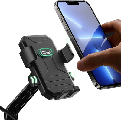 Mbajtëse telefoni Dudao F7C+, për biçikletë dhe motoçikletë, 5.4"–7", e zezë