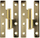 Vare dere Haushalt JHH11055-1BB, 110x55mm, set 2 copë, ngjyrë ari