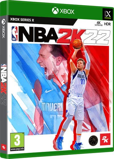 Loja Xbox Take 2 NBA 2K22, Xbox Series X, DVD, shumëngjyrëshe