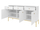 Komodë Tonkor Gold TKSZ154 (154 x 83 x 39)