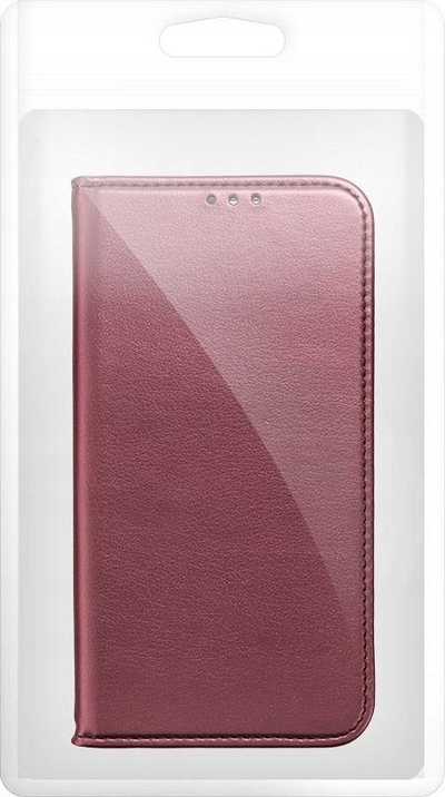 Kapak telefoni Magneto Book për Oppo A58, tip libër, me magnet, burgundy