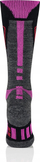 Çorape për femra Brubeck Snow Force Light, merino, madhësia 39 41, gri e hapur rozë