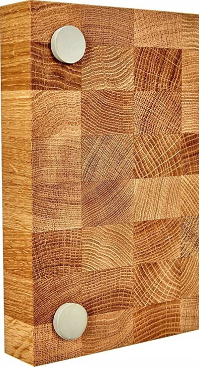 Dërrasë prerjeje KAI Wooden, dru lisi, 39 x 26 x 5 cm, ngjyrë druri natyrale