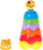 Lodra grumbulluese Bam-Bam Stacking Cups, 7 copa, 6m+, shumëngjyrëshe