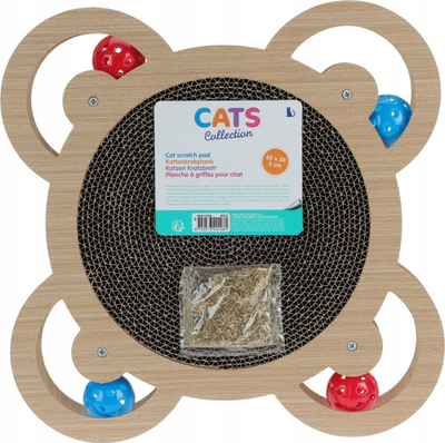 Dyshek gërryes për mace Pets Collection, prej materiali natyral, ngjyrë natyrale
