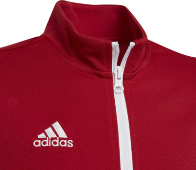 Bluzë sport Adidas Entrada 22 Track Jr H57563, për kalama, e kuqe