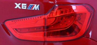 Makine elektrike për fëmijë BMW X6M PA.JJ2199.EXL.CR, 12V, me telekomandë, e kuqe