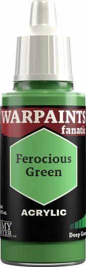 Ngjyrë akrilike The Army Painter Warpaints Fanatic Ferocious Green, 18ml, jeshile