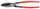 Gërshërë llamarine Top Tools, 260 mm, të zeza/kuqe