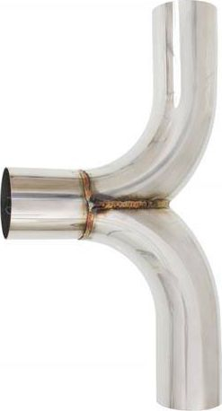Tee shkarkimi TurboWorks 180°, 76mm, çelik inox 304