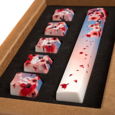 Taste që i ndrrohen tastierës Traitors Sakura Shiro, PBT, 6 taste