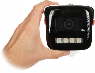 Kamerë IP Dahua IPC-HFW2849M-S-LED-0360B-B Pro WizSense, 8MP, lente 3.6mm, e bardhë