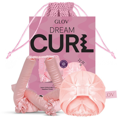 Set për kaçurrela GLOV Dream Curl COOLCURL, shkumë memorike, saten, shumëngjyrëshe