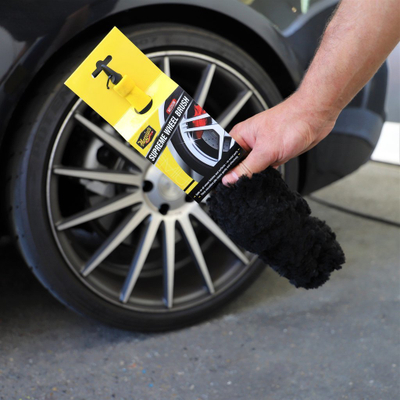 Furçë pastrimi MEGUIARS X1902EU, 37cm, për makina, e zezë