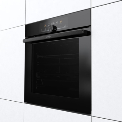 Furrë e integrume Gorenje BPS6747A06BG, 77L, pirolizë, e zezë
