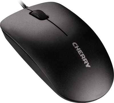 Set tastierë dhe mi Cherry DC 2000, me kabllo, 1200 dpi, i zi