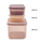Set kutish per ushqim 3 copë set M - Elphee Powder