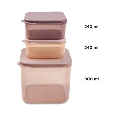 Set kutish per ushqim 3 copë set M - Elphee Powder