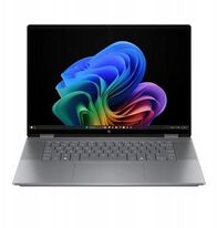 Laptop 2 në 1 HP OmniBook X Flip, ekran i madh, gri metalik