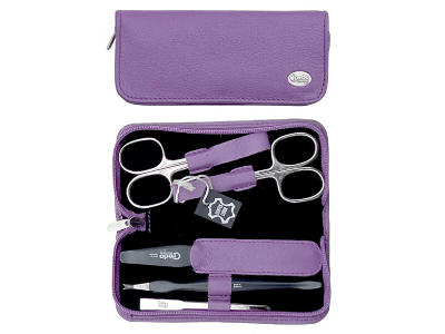 Set manikyri Credo Sollingen Summer Zipper 5 Lilac, 5 pjesë