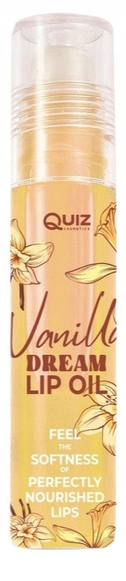 Масло за усни Quiz Cosmetics Vanilla Dream, хидратантно, мирис на ванила, 12ml